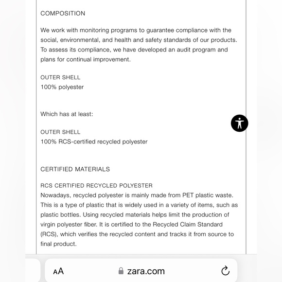 Zara Red Ruffle Blouse - Picture 7 of 14